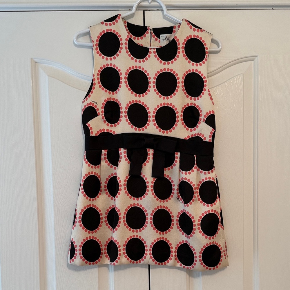 Milly Cream and Pink Polka Dot Top